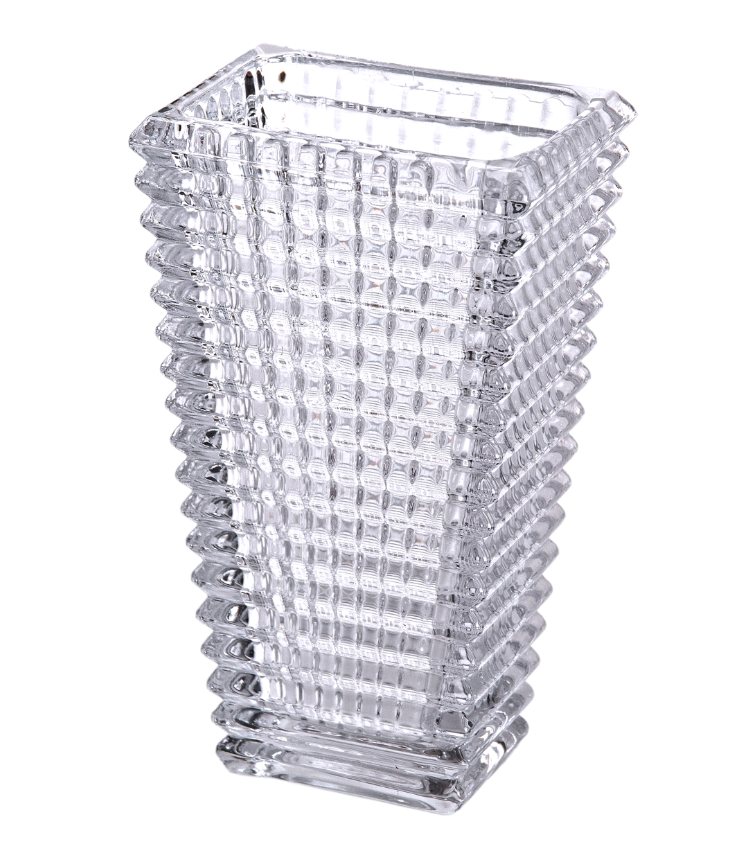 Ваза декоративная Longstar стеклянная под хрусталь 17 см Прозрачный (HP-1721) - фото 2 Ваза декоративная Longstar стеклянная под хрусталь 17 см Прозрачный (HP-1721) - фото 2