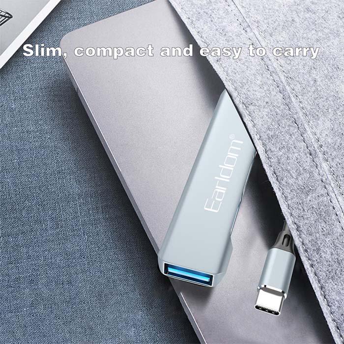 USB-хаб Earldom ET-HUB10 USB Type-C (ts000076105) - фото 4