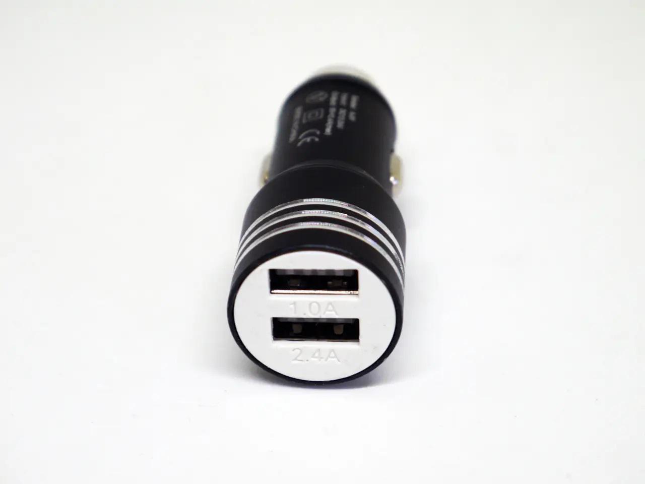 Зарядний пристрій автомобільний Hammer Car Charger 2xUSB (2100088626) - фото 3