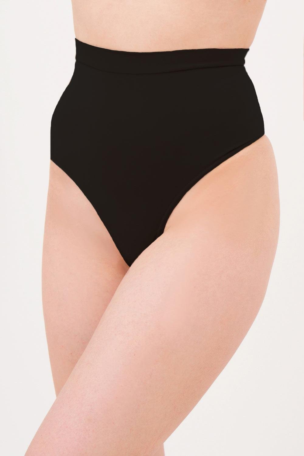 Труси жіночі Giulia STRING HIGH WAIST MODELLING стрінги коригуючі M/L Black (27068044)