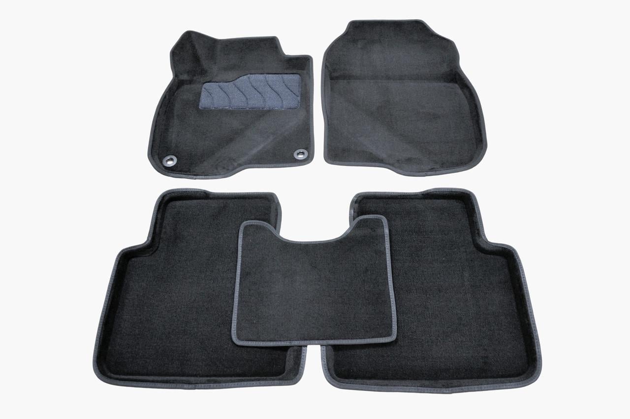Коврики в салон ворсовые 3D Seintex Honda CR-V 2016- 5 шт. Черный 89230
