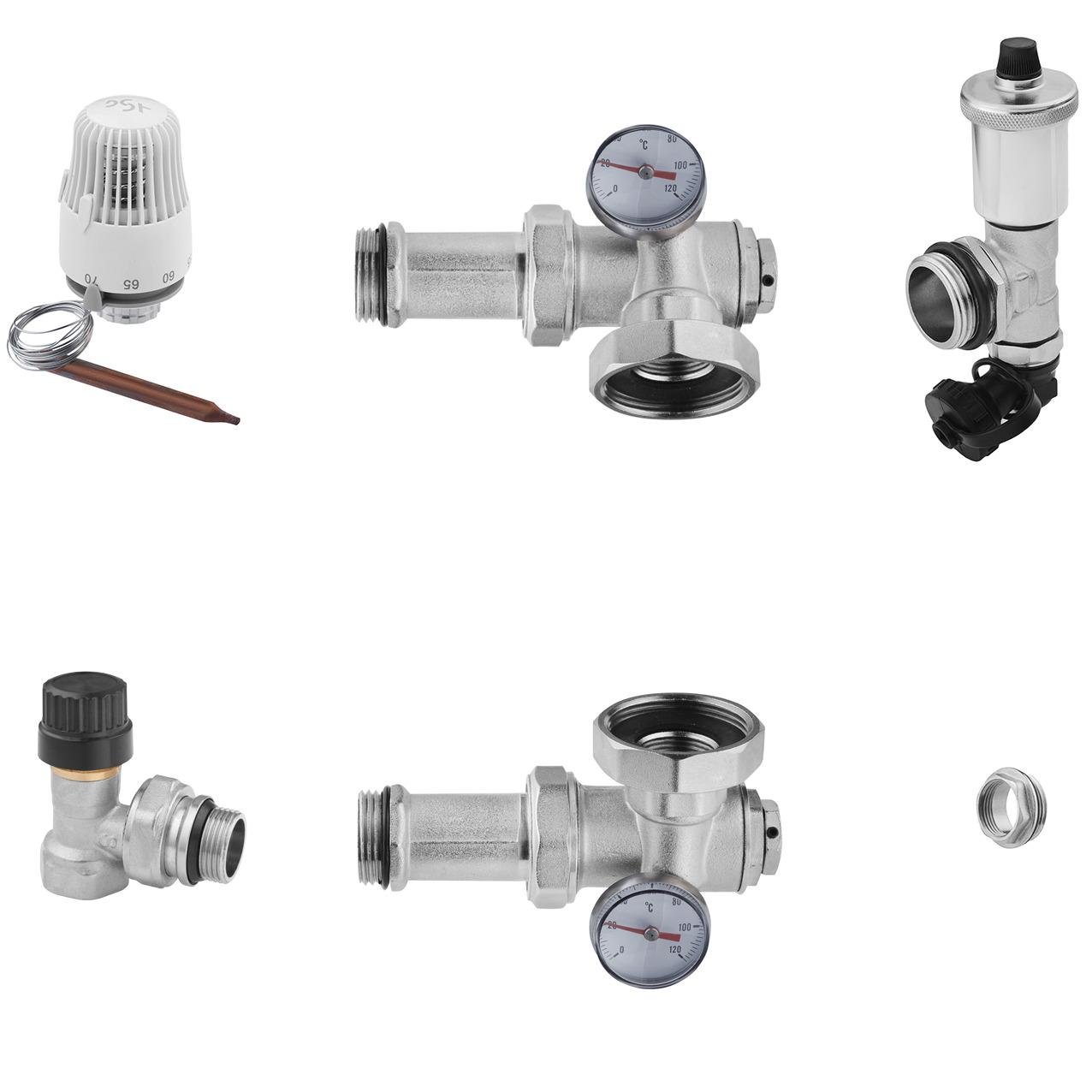 Змішувальна група для теплої підлоги STA CV007337 1" (251029)