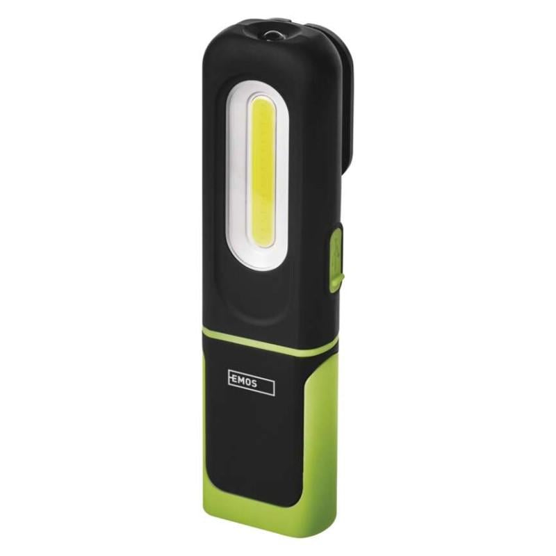 Фонарь аккумуляторный Emos P4537 330 Lm 1200 mAh пластик магнит (37796159)