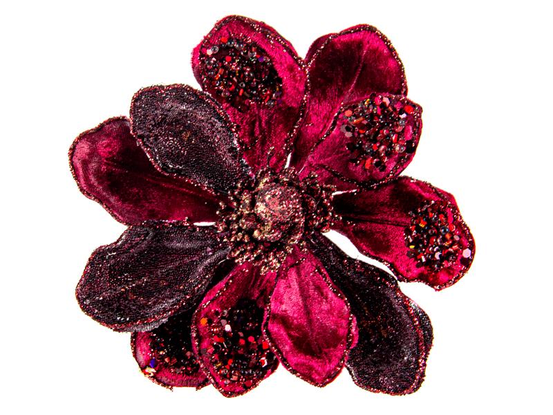 Новогодняя подвеска Elen Магнолия (66-107)