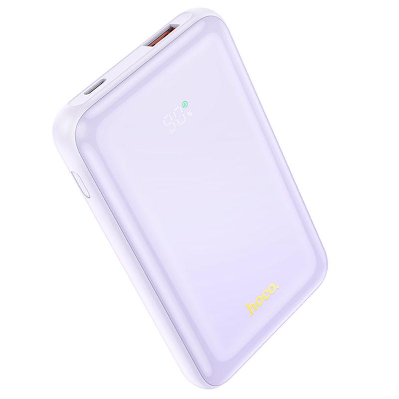 Повербанк Hoco Q21A Great 20000 mAh 22.5W+PD20W Пурпурный - фото 1