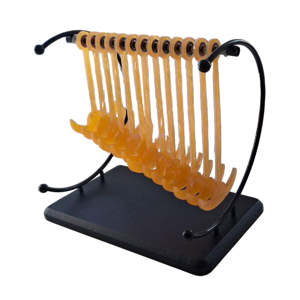 Антистресс маятник волны настольный 20x18x12 см Оранжевый (HT-801/2)