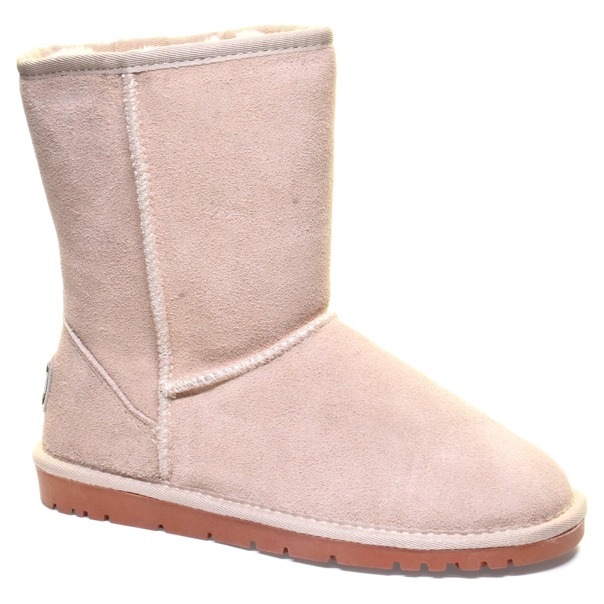 Угги зимние женские UBG р. 40 Бежевый (011242-40)