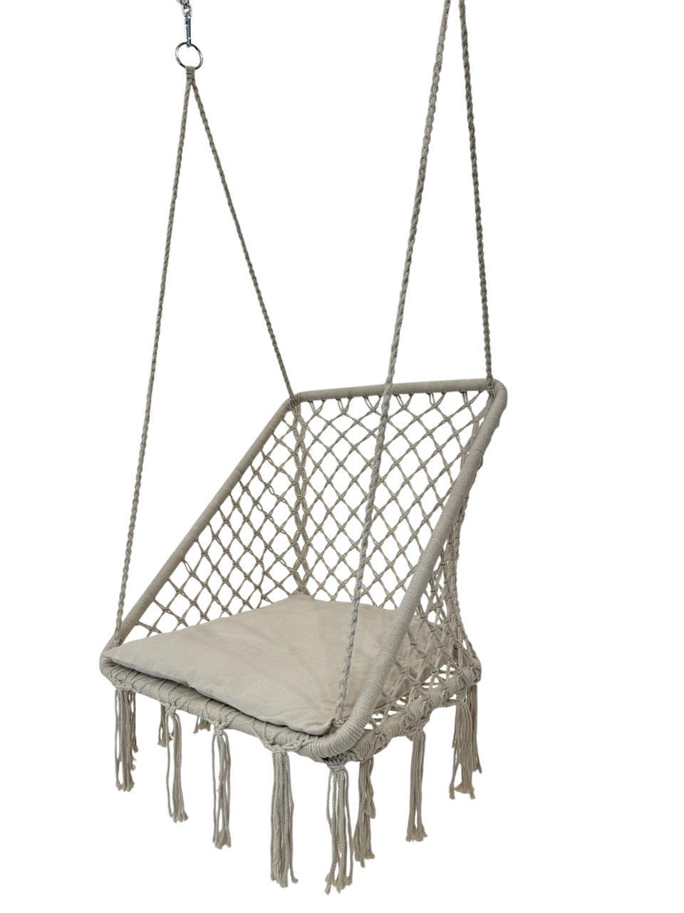 Кресло-качели садовые WCG с подушкой Белый (QNSW03WH) - фото 7