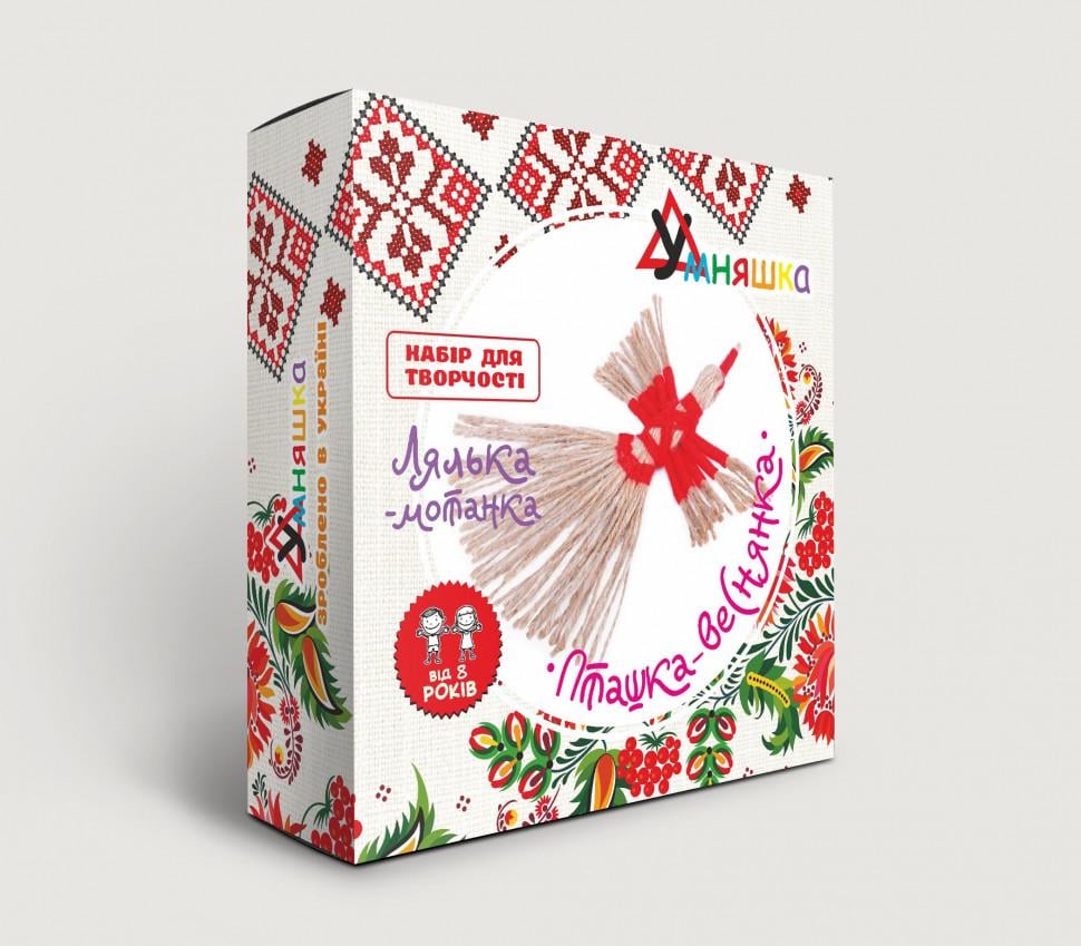 Дитячий набір для творчості Лялька-мотанка Пташка-веснянка НС-003 HC-003 від 8-ми років