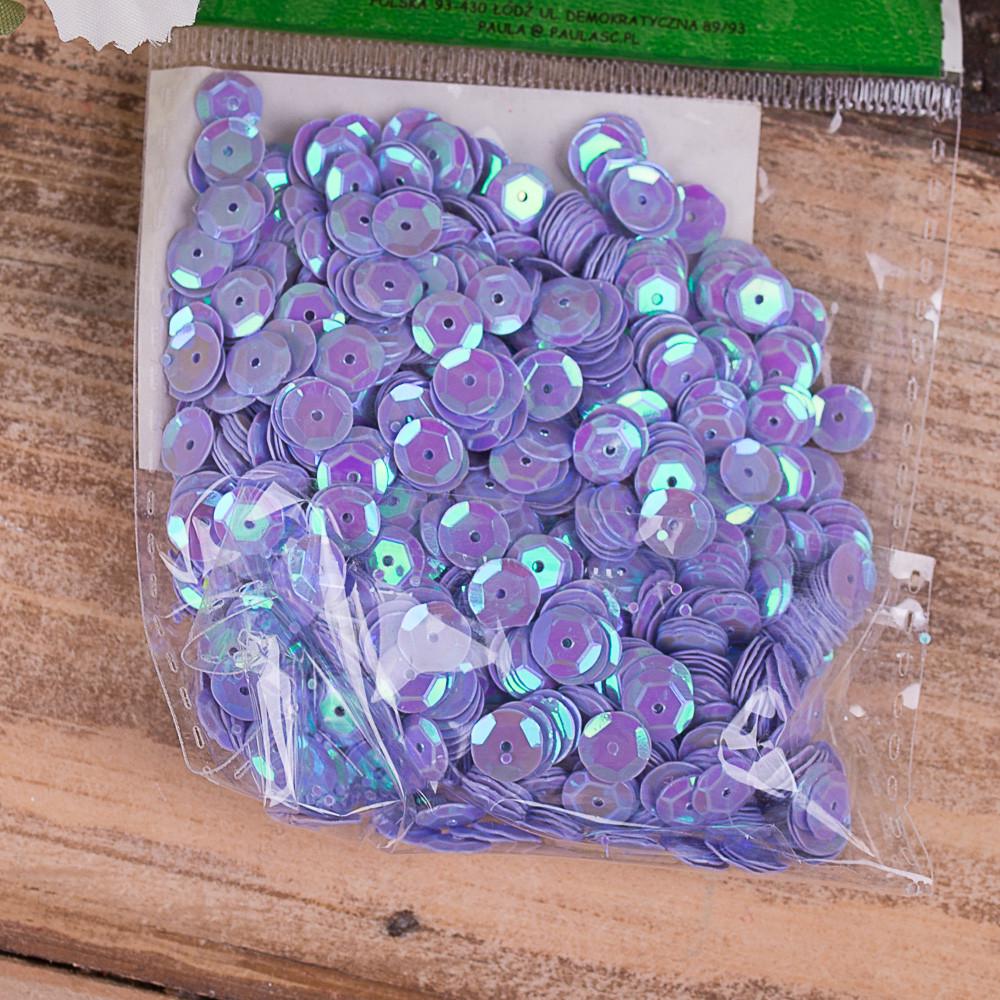 Пайетки круглые Фиолетовый (2399-16)