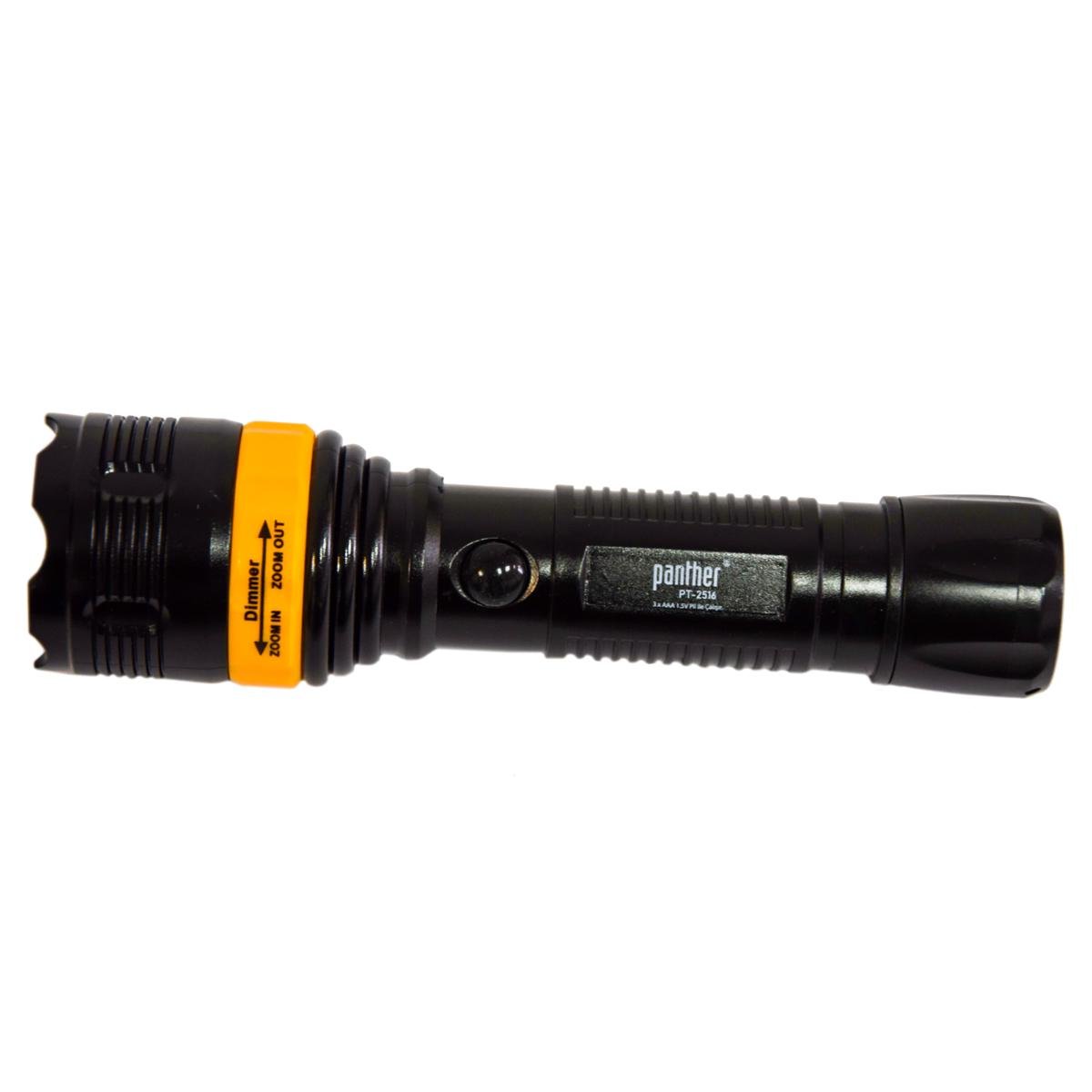 Фонарь на батарейках Panther PT-2516 Желтый (1009658-Yellow)
