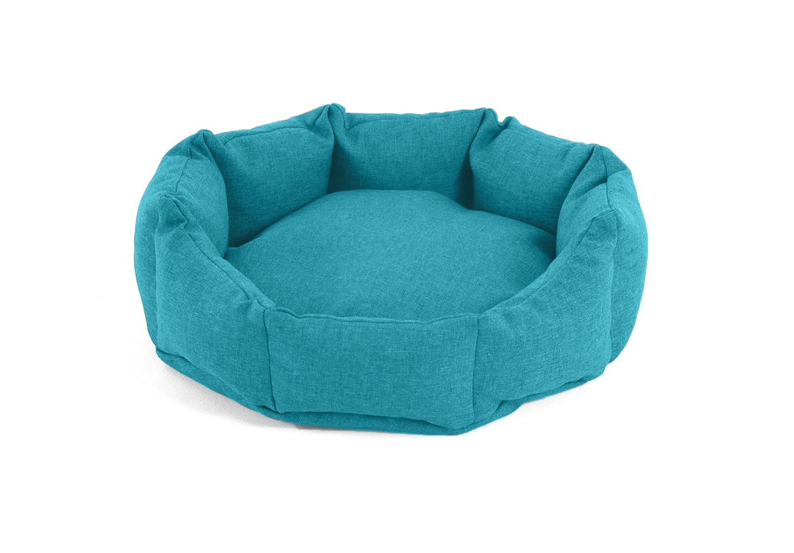 Лежанка для тварин кругла Чарлі Саванна нова голд XS Блакитний