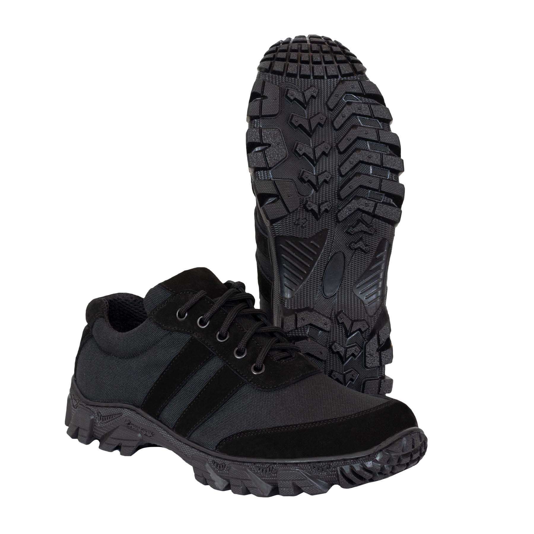 Кросівки Vik-Tailor Snake нубук зі вставками кордури 46 Чорний