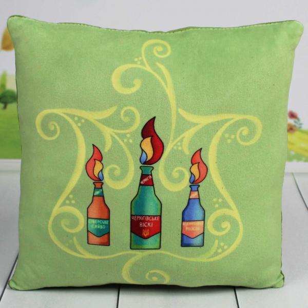 Подушка Копица с принтом Патриотическая "25х25 см (00291-32/2)