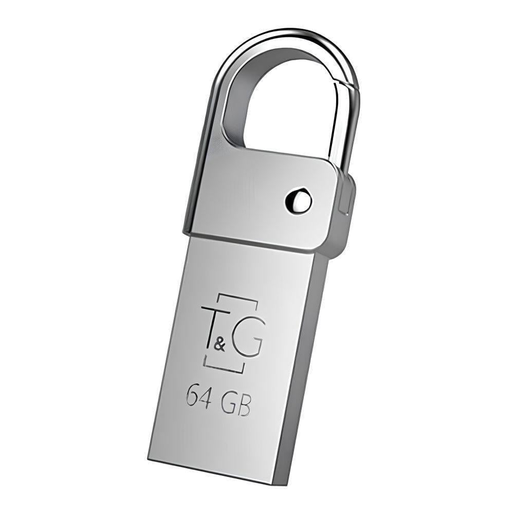 Флеш-память USB T&G Metal 0.27 64 Гб Стальной (3008471699)
