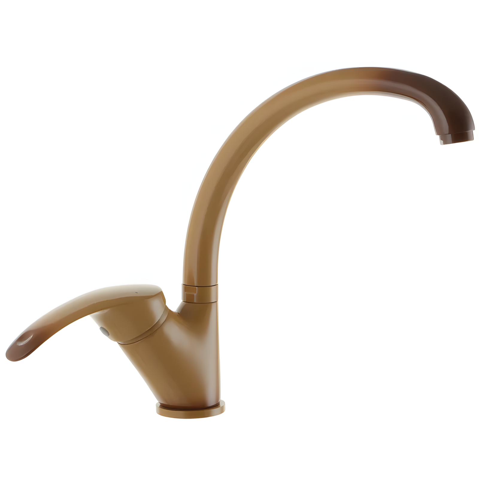 Кухонный Смеситель Haiba MARS-777 высокий однорычажный латунь Коричневый (b-HB0272)