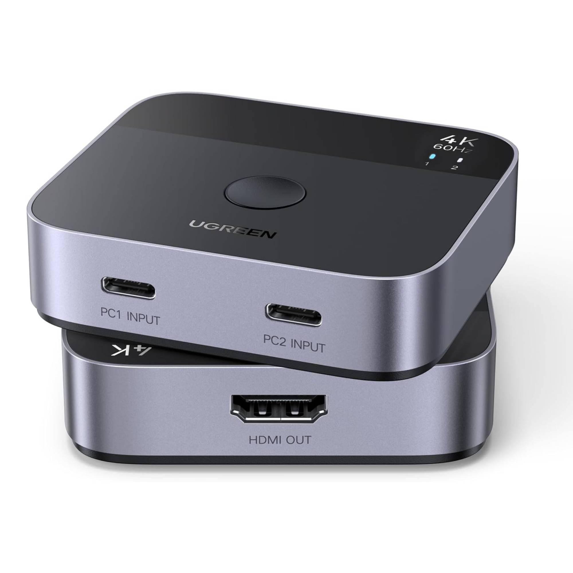 Перемикач Ugreen HDMI USB-C 2 входи 4K 60Hz HDR (29516563) - фото 16 Перемикач Ugreen HDMI USB-C 2 входи 4K 60Hz HDR (29516563) - фото 16