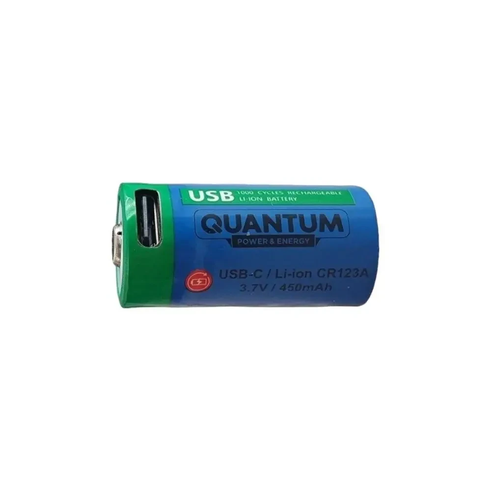 Аккумулятор Quantum 16340 450 mAh 3,7V Type-C (2663)