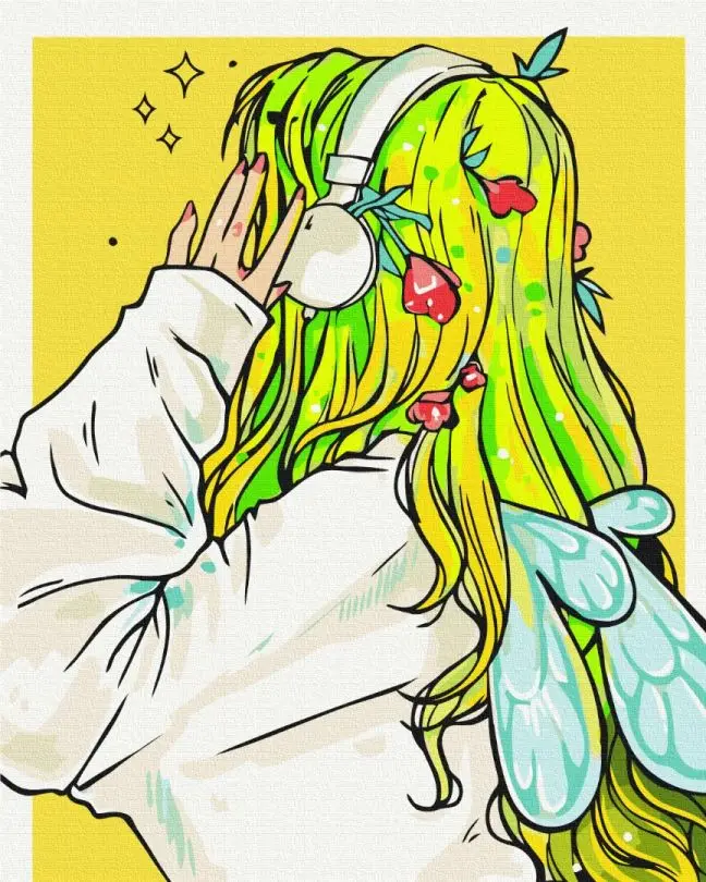 Картина по номерам Brushme Playlist феи 40x50 см (BSM-B53520)