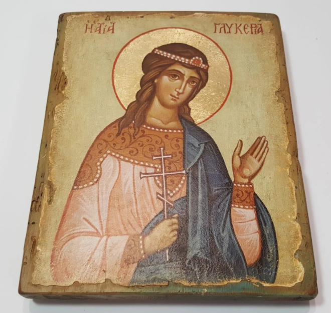 Икона Святой мученицы Гликерии