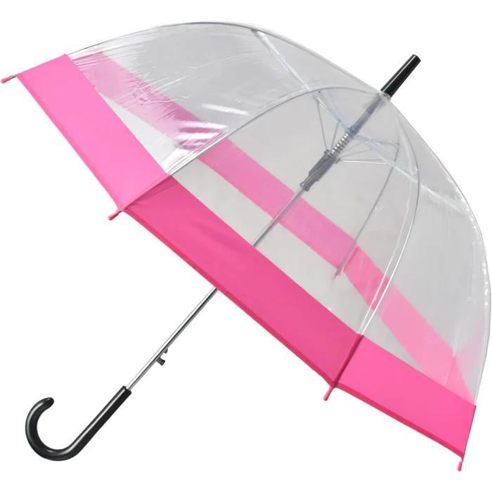 Зонт Semi Line Transparent/Pink (2507-5)