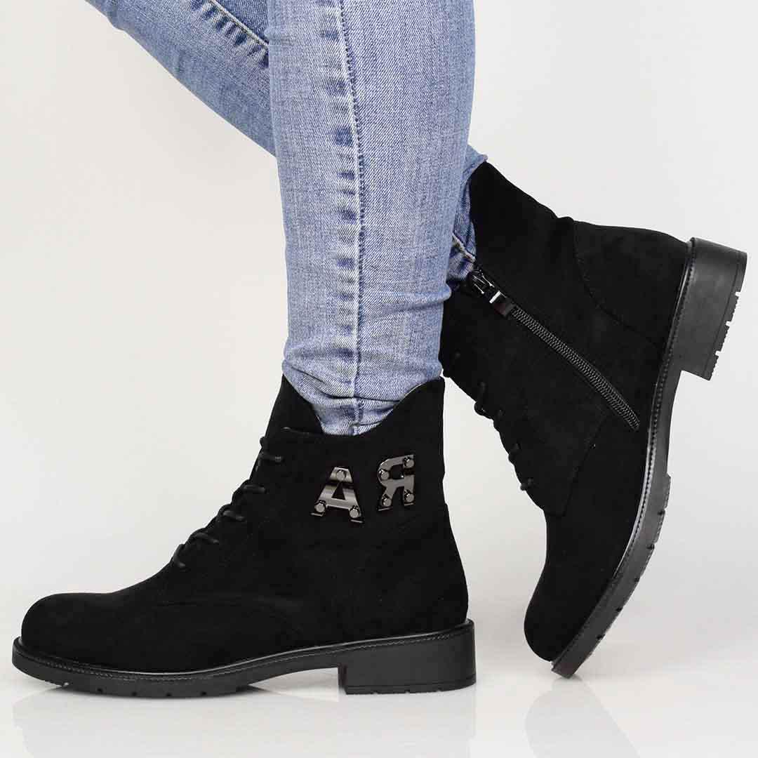 Ботинки женские на шнуровке 327216 р. 39 25 см