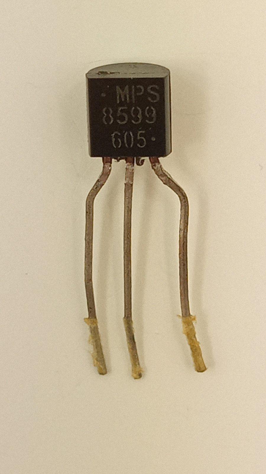 Транзистор MPS8599 pnp 80V 0,5A TO-92 (14077)
