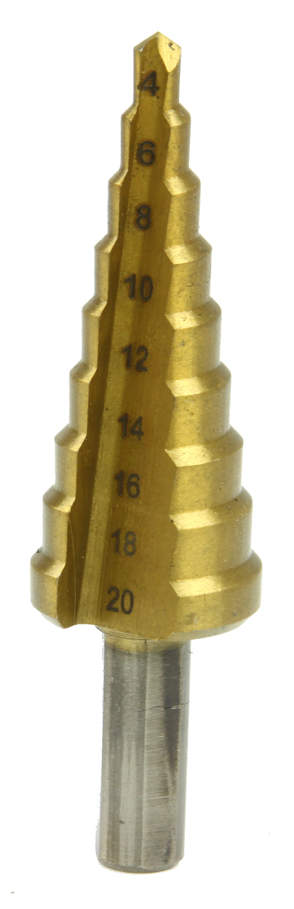 Набір ступінчастих свердел по металу та пластику Mar-Pol M22320 4 шт. - фото 5 Набір ступінчастих свердел по металу та пластику Mar-Pol M22320 4 шт. - фото 5