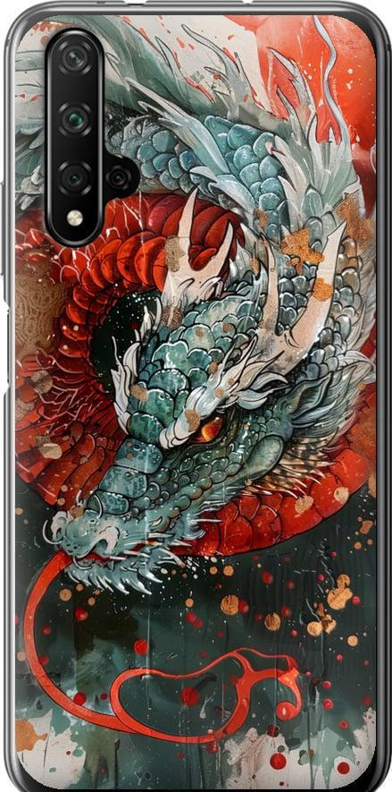 Чехол на Huawei Nova 5T Стихия огня (6101t-1833-42517) Чехол на Huawei Nova 5T Стихия огня (6101t-1833-42517)