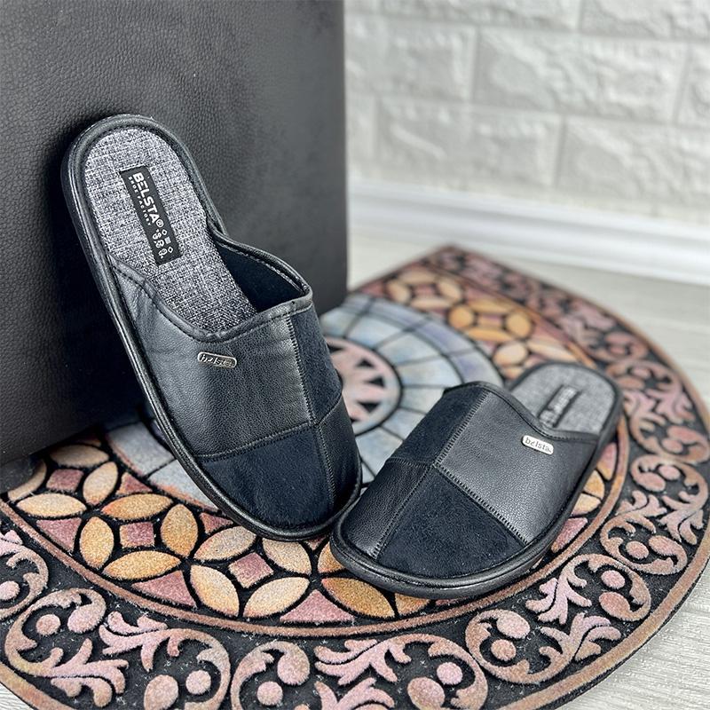 Домашні тапочки чоловічі БЕЛСТА VS-00429 26,5 см p. 41 Чорний (24742971)