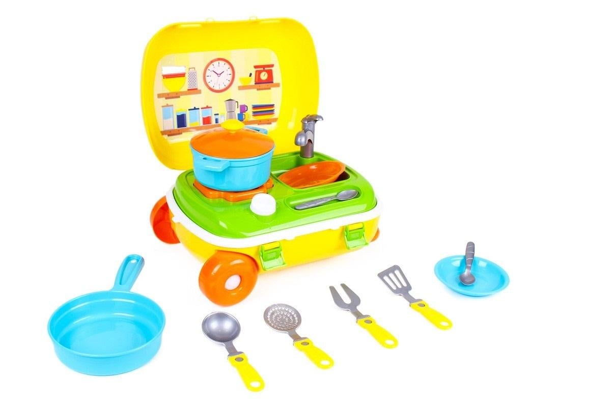 Набір ігровий ТехноК Кухня з посудом 14 пр. (6078)