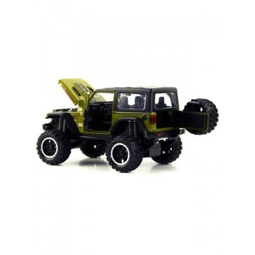 Машинка инерционная Jeep Wrangler Rubicon 2401C-1 металлическая Машинка инерционная Jeep Wrangler Rubicon 2401C-1 металлическая