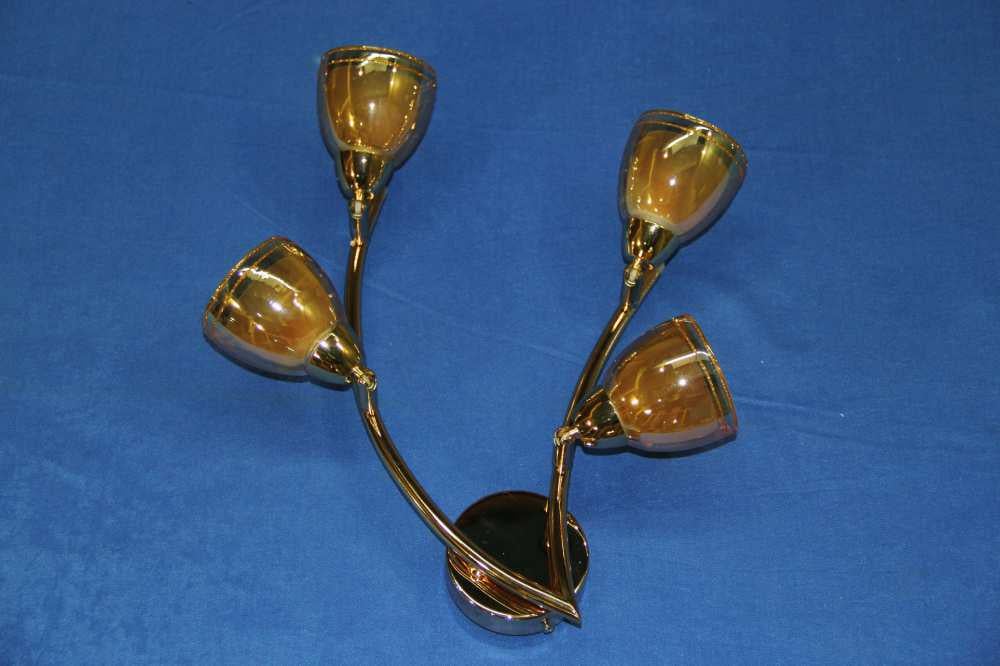 Бра с плафонами Ray B01340/4 P12 MS FGD+GD Золото (IR005059)