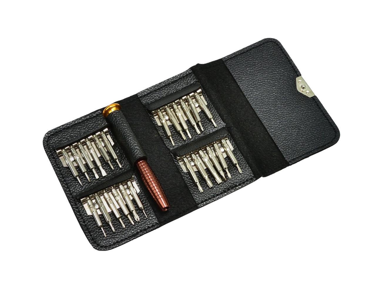 Викрутка з бітами для прецизійних робіт GeKo 24в1 25 шт. (G30075) - фото 4 Викрутка з бітами для прецизійних робіт GeKo 24в1 25 шт. (G30075) - фото 4