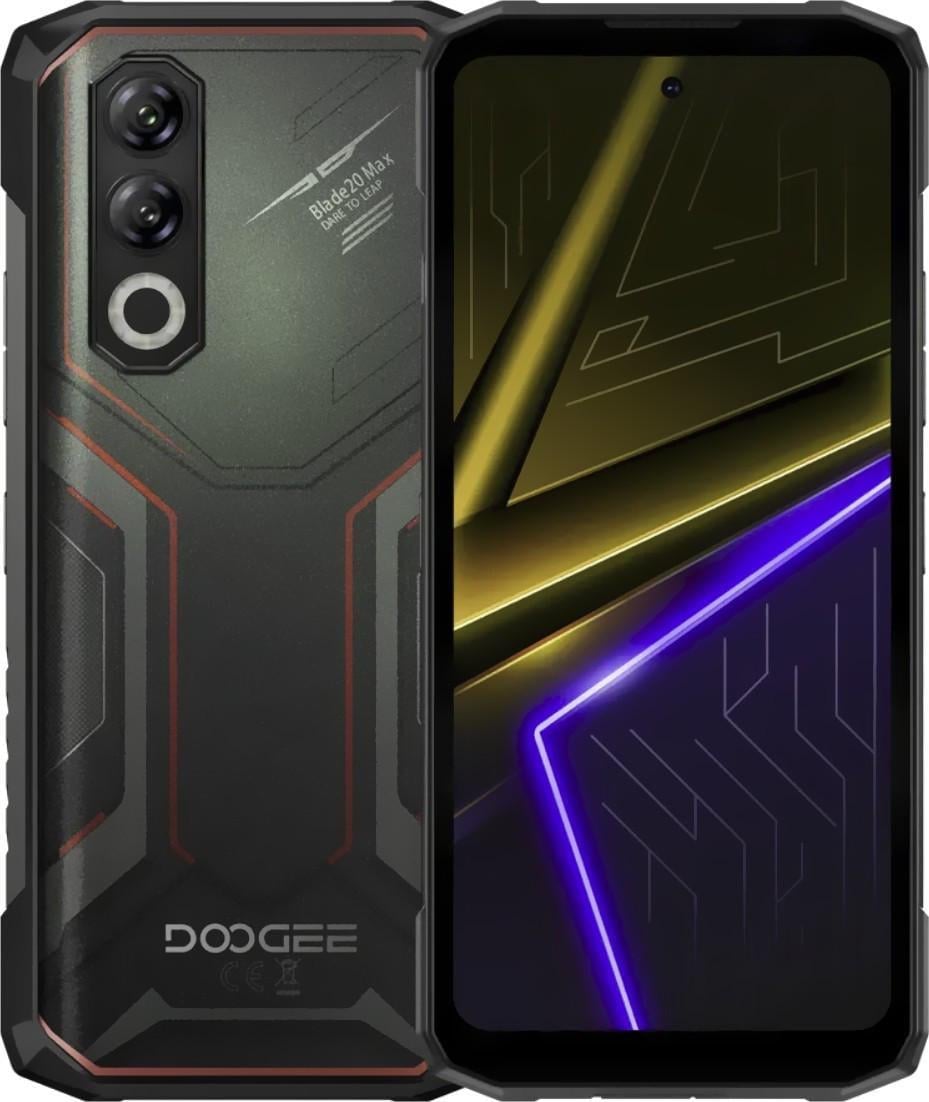 Смартфон Doogee Blade 20 Max 12/1024 Гб Night Vision Global Version Black Red (2793484148)