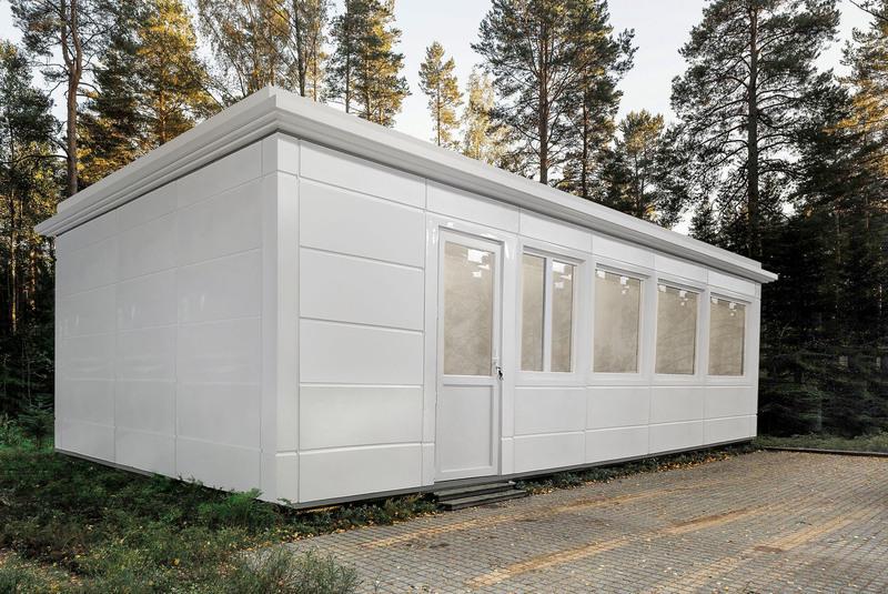 Модульний будинок ЄВРО КАБІНА 397х757 см Білий (13296326) - фото 2