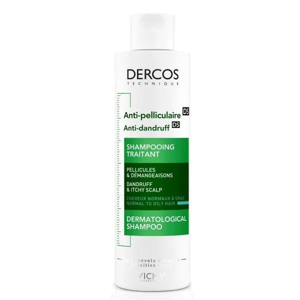 Шампунь против перхоти для нормальных и жирных волос Vichy Dercos Anti-Dandruff DS (2135965190)