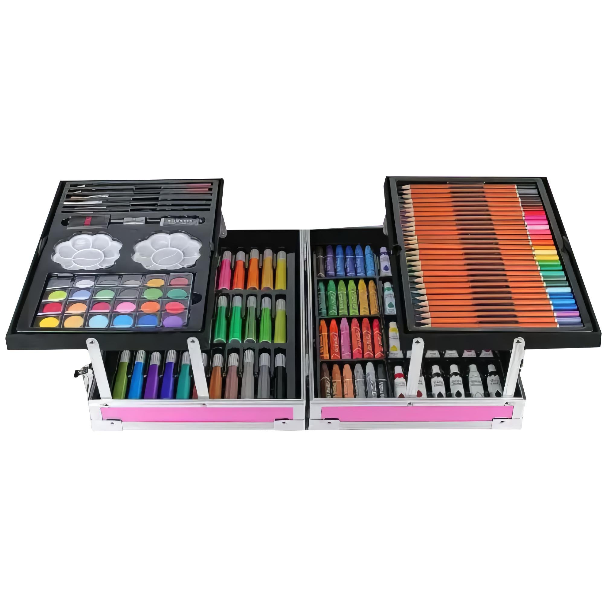 Преміум Набір для малювання та творчості в кейсі Єдиноріг 145 пр. Рожевий Преміум Набір для малювання та творчості в кейсі Єдиноріг 145 пр. Рожевий