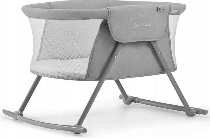 Детский шезлонг-качалка Kinderkraft Lovi 3in1 Gray (23090138)