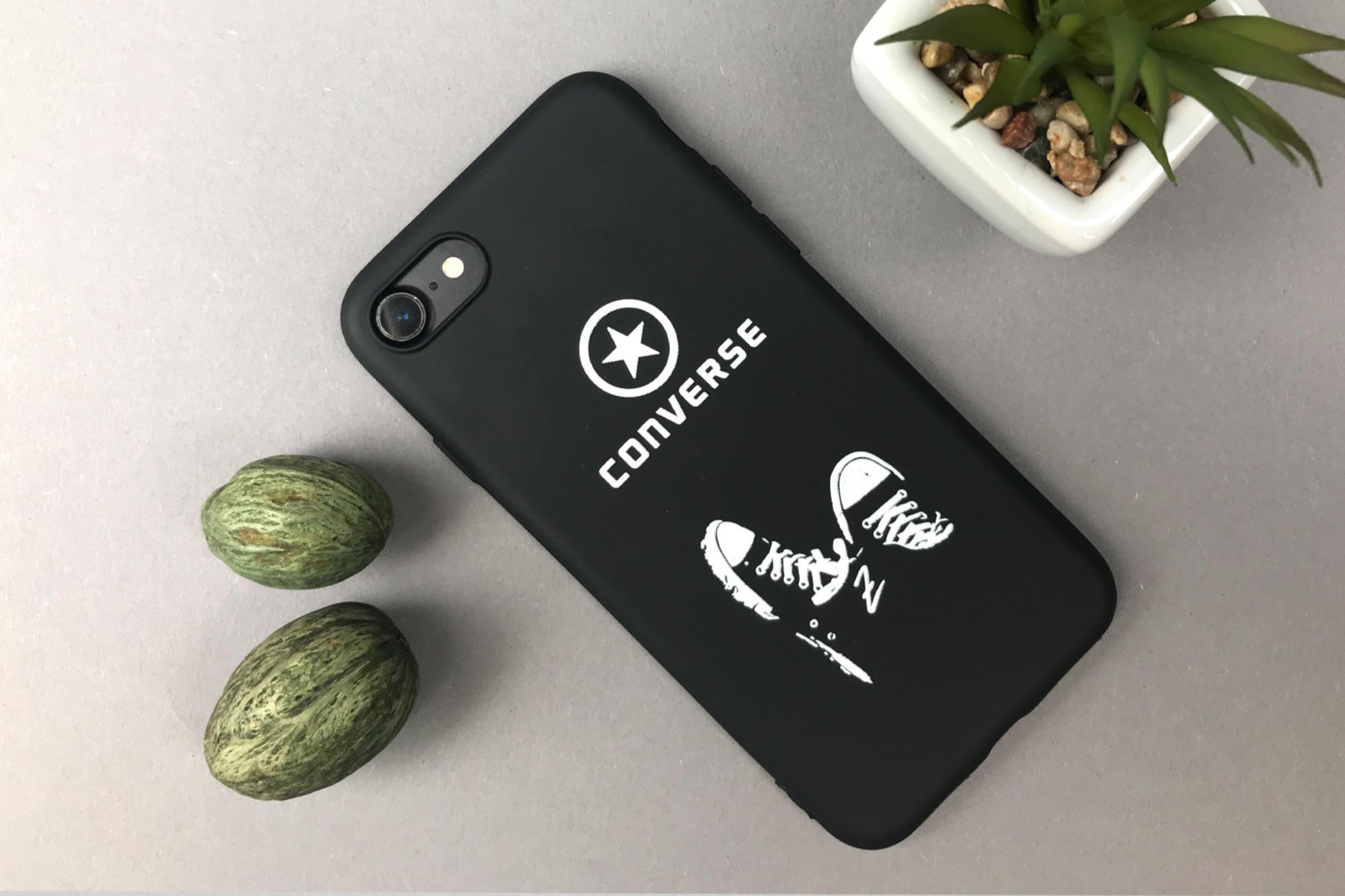 Силіконовий чохол Zorrov для Apple iPhone XS - Converse (11210040206052152) - фото 3