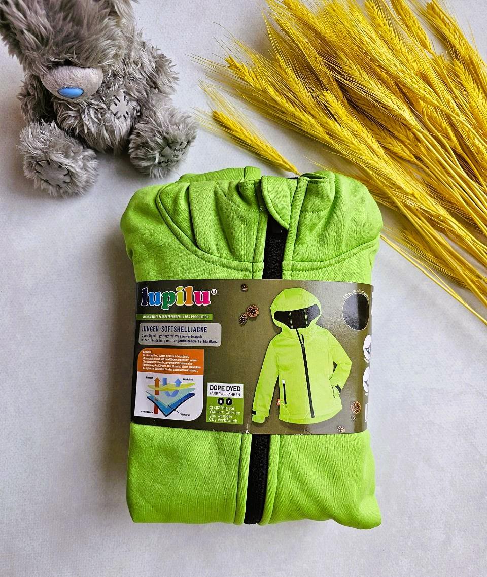 Куртка-софтшел на флісі Lupilu для хлопчика 110-116 см (056900)