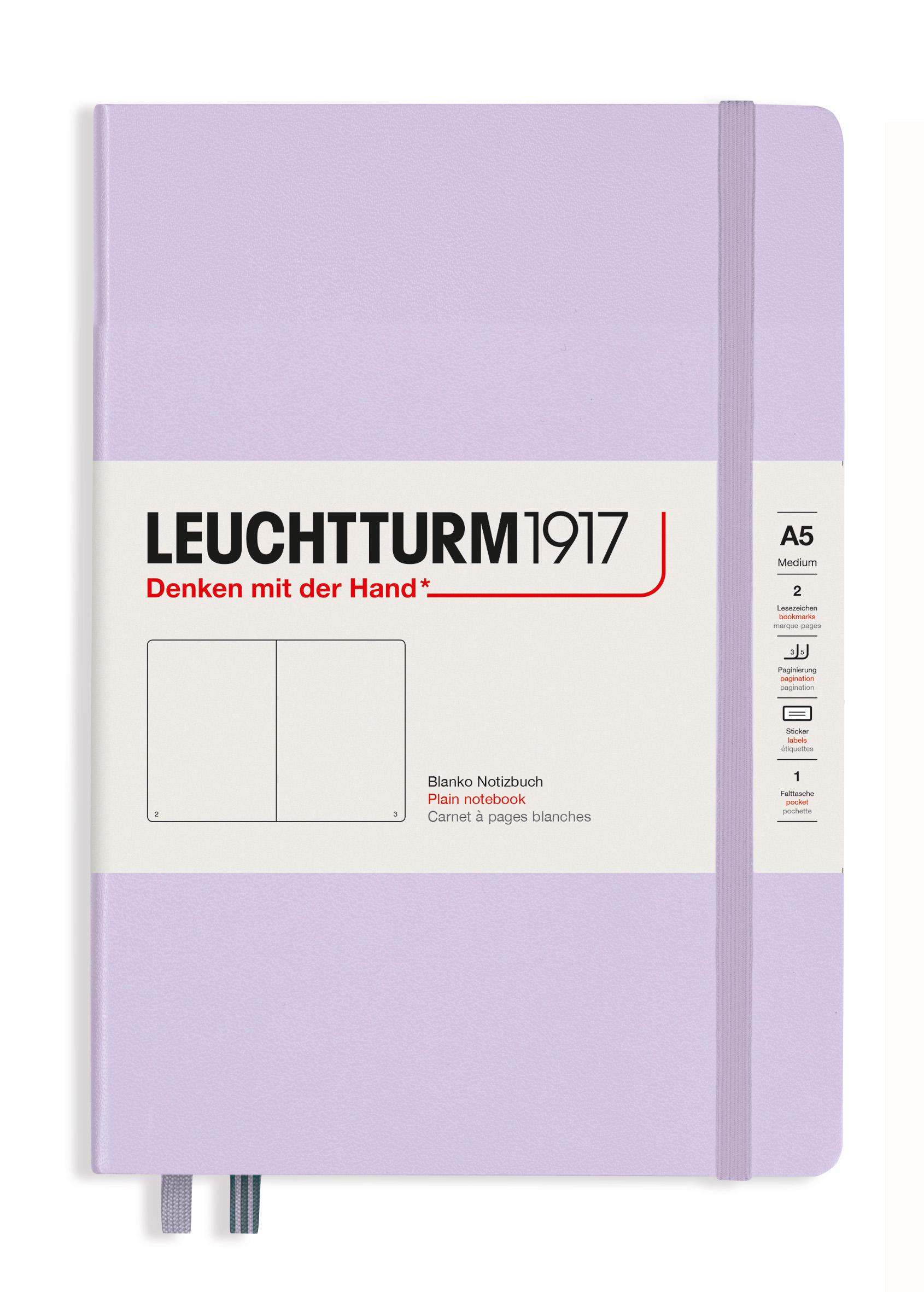 Блокнот Leuchtturm1917 Smooth Colours средний чистые листы Lilac (365480)