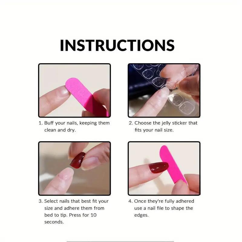 Накладные ногти с объемным дизайном Бант с жемчугом миндаль средней длины с клеевыми пластинами 24 шт. Белый (2789190688) - фото 9