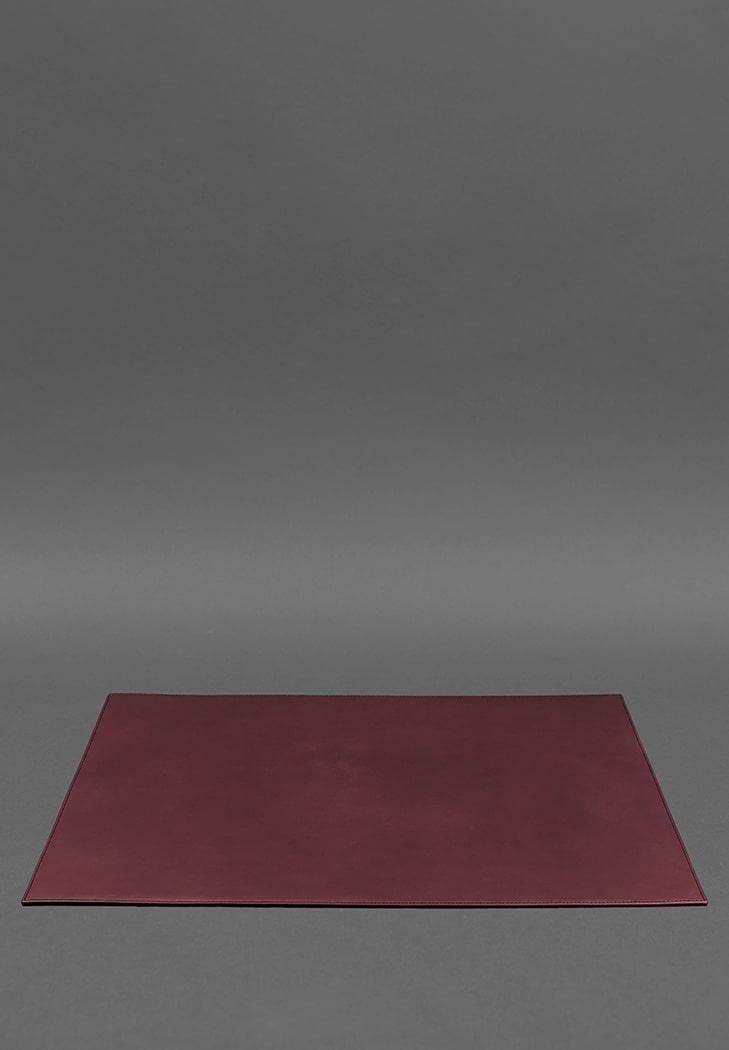 Накладка на стол руководителя кожаная 1.0 Бордовый (A-027165) - фото 7