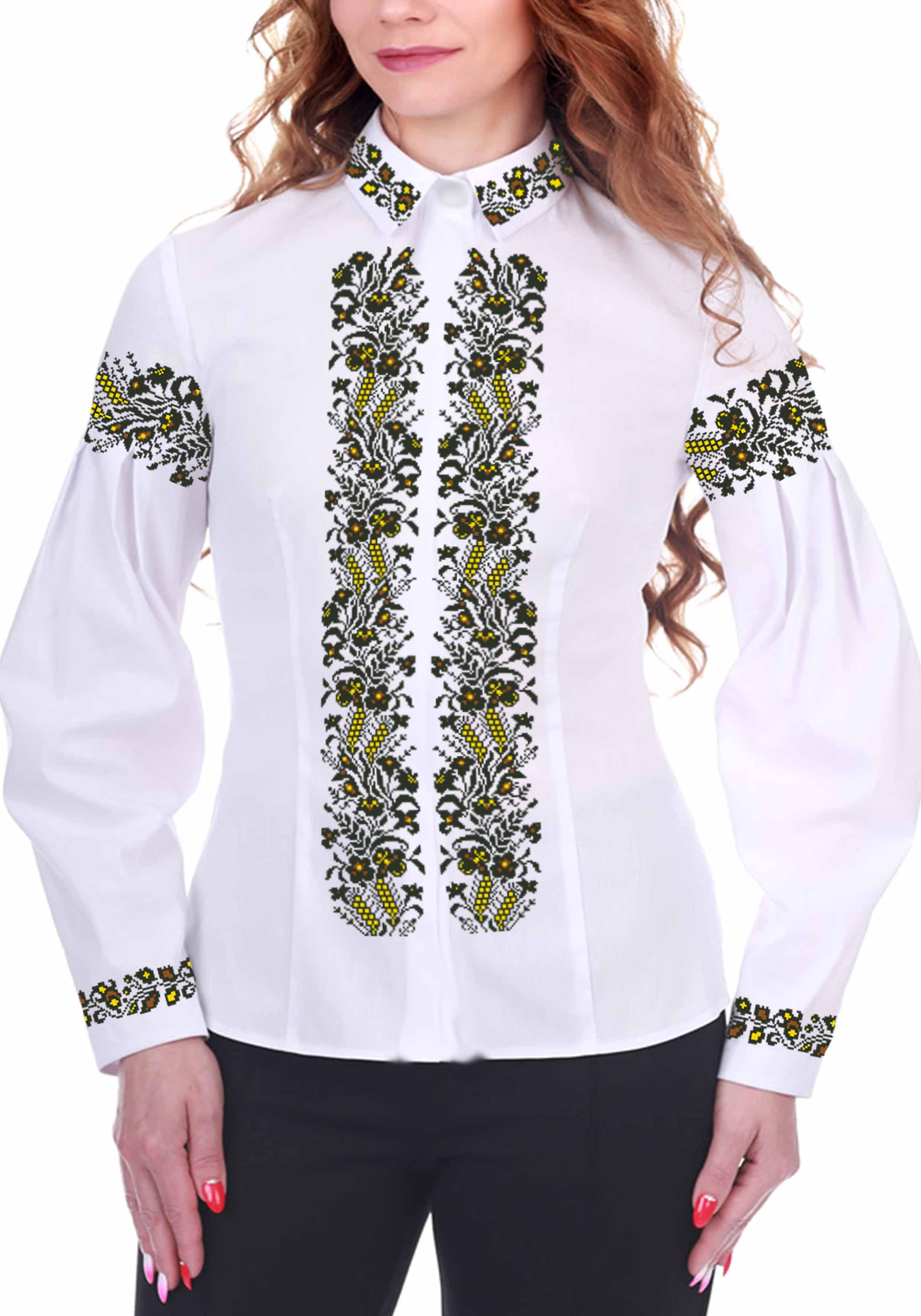 Заготовка для вишивки нитками/бісером габардин (СЖГ-140)