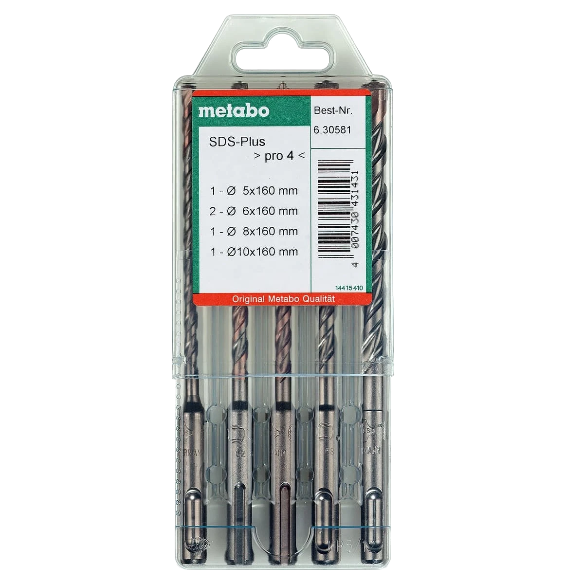 Набір бурів Metabo SDS-Plus Pro (2983439625) Набір бурів Metabo SDS-Plus Pro (2983439625)