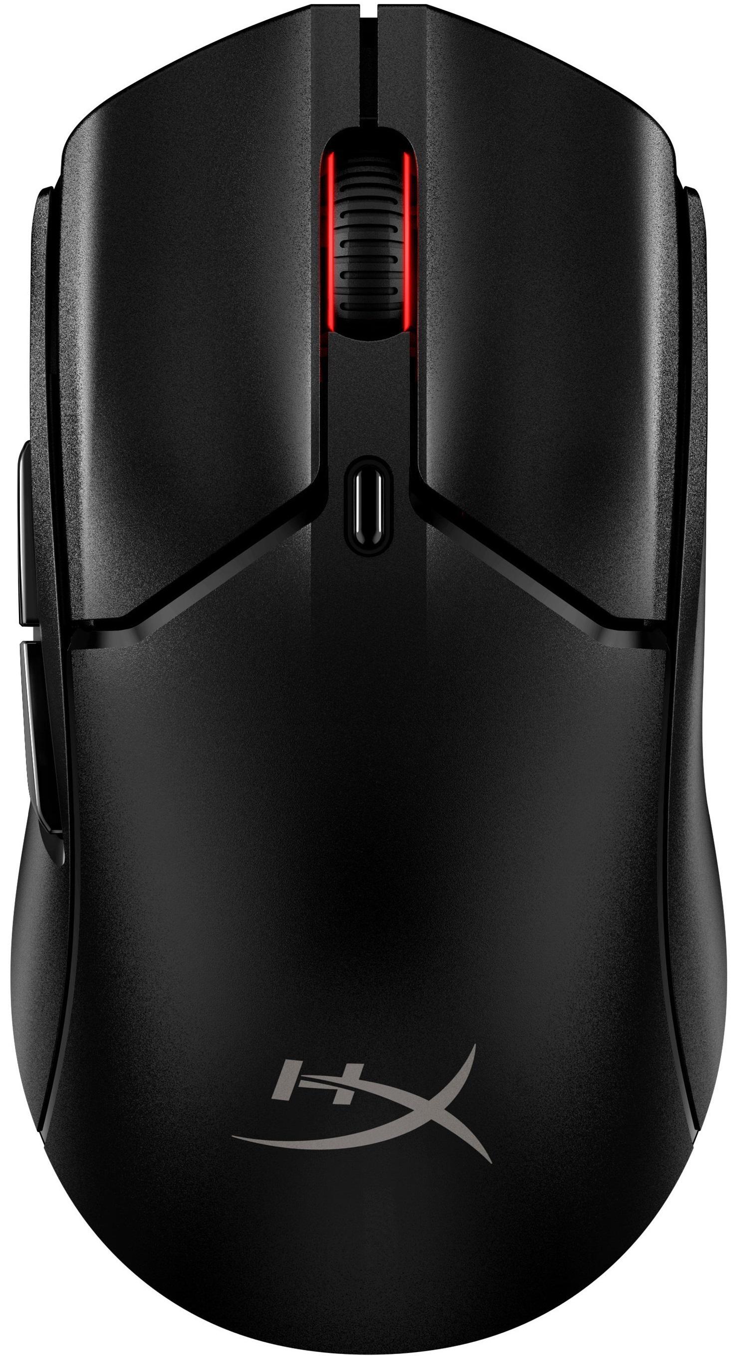 Миша бездротова/провідна HyperX Pulsefire Haste 2 Mini USB/2,4 ГГц/Bluetooth 26000 dpi Чорний (627050)