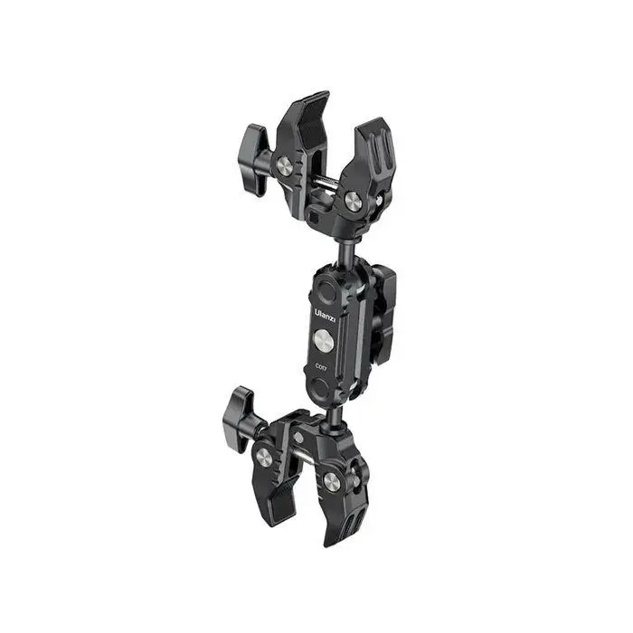 Кріплення шарнірне Ulanzi CO17 Super Clamp With Dual Ballhead Magic Arm UV-C046GBB1 CO17 Black