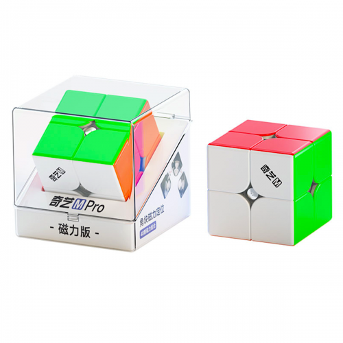 Головоломка кубик QiYi M Pro 2х2 Magnetic stickerless 2х2 магнитный без наклеек (137799) - фото 2 Головоломка кубик QiYi M Pro 2х2 Magnetic stickerless 2х2 магнитный без наклеек (137799) - фото 2