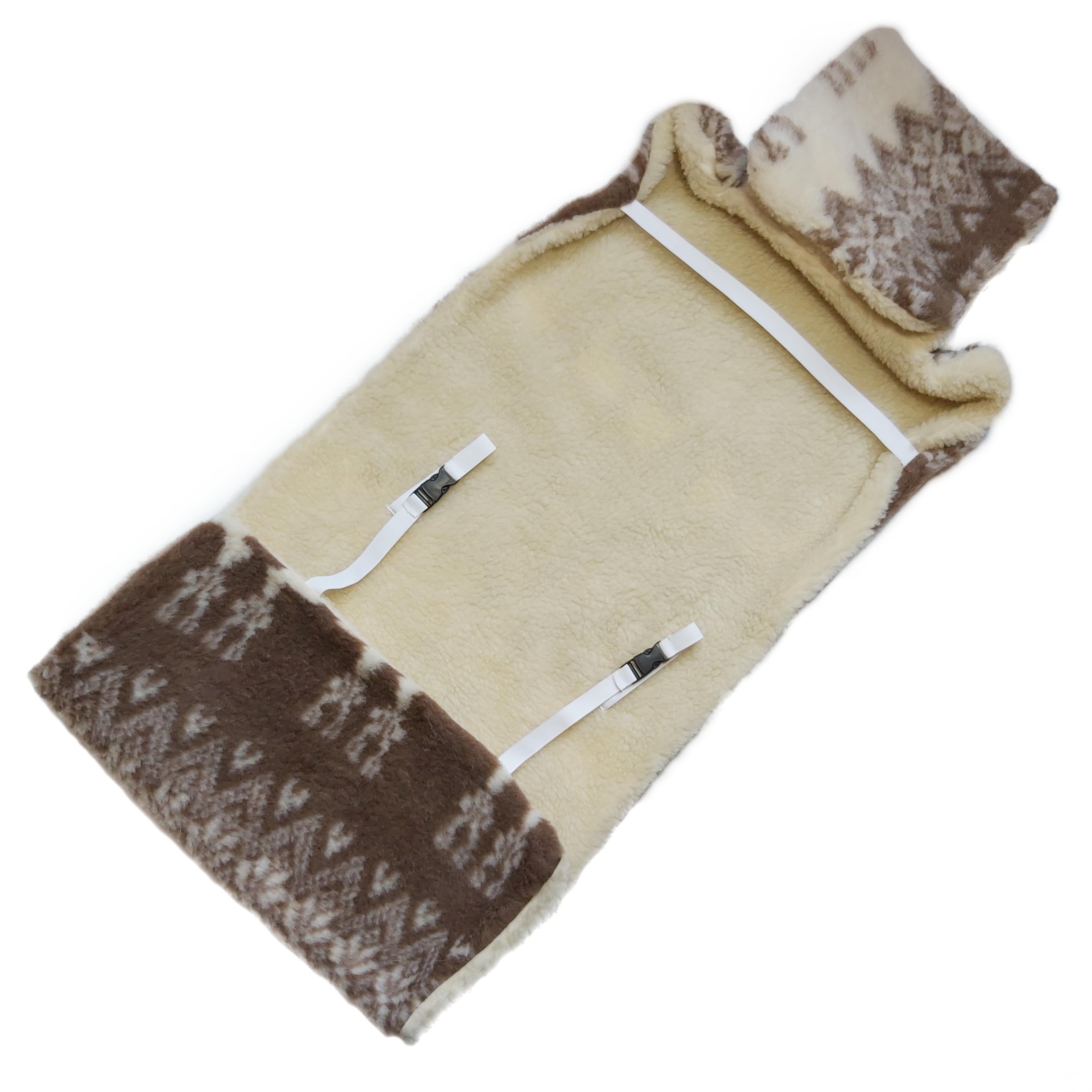 Накидка на сиденье автомобиля из овчины Sheepskin эко-шерсть 2 шт. 50 см Олени (704) - фото 6 Накидка на сиденье автомобиля из овчины Sheepskin эко-шерсть 2 шт. 50 см Олени (704) - фото 6